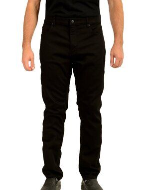 Hugo Boss "Hugo 708" Black Straight Leg Jeans US 38/32 IT 38/32